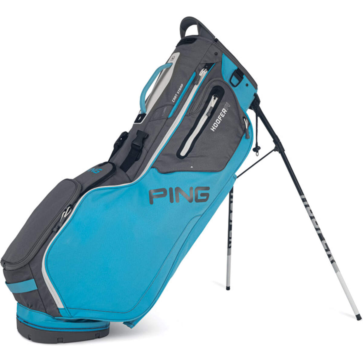 Brand New 10.0 Ping 2022 Hoofer 14 Bright Blue/Dark Grey/White Stand