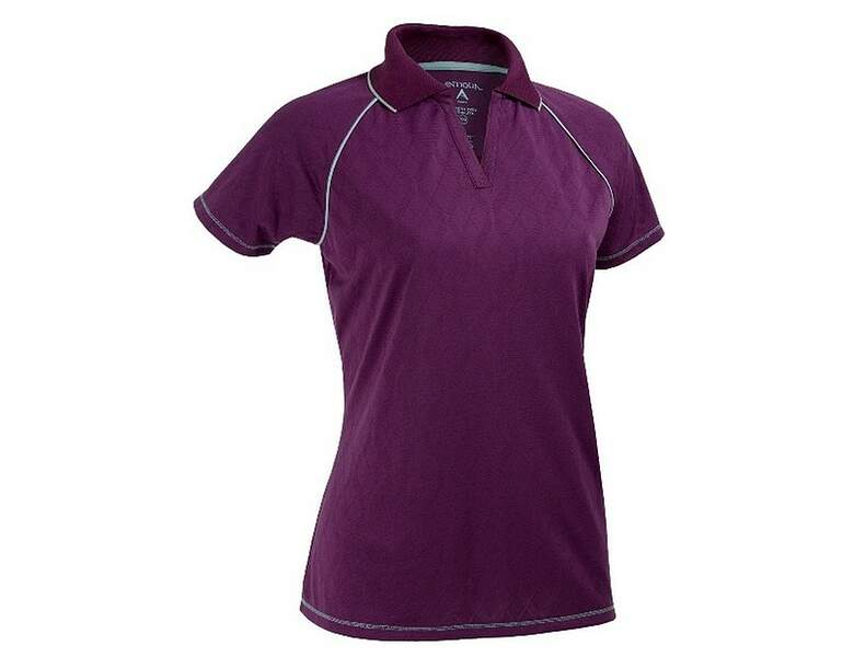 womens purple golf shirts