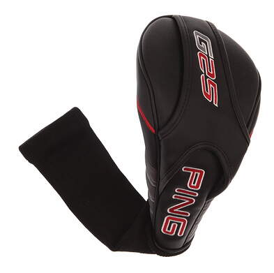 Ping G25 Driver Golf Headcover Black Red and White Head Cover HC G 25