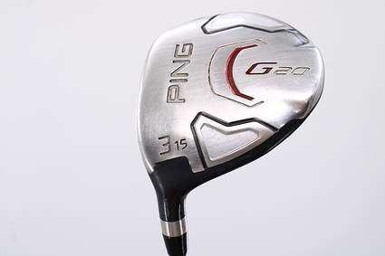 Ping G20 Fairway Wood 3 Wood 3W 15° Ping TFC 169F Graphite Stiff Left Handed 43.0in