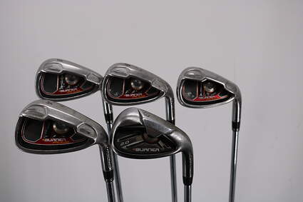 taylormade burner plus irons used