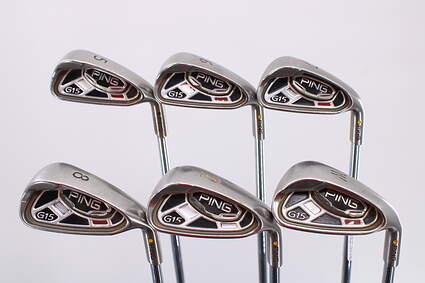 Ping G15 Iron Set 5-PW Ping AWT Steel Regular Right Handed Yellow Dot 37.5in