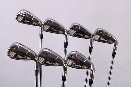 Titleist 710 AP1 Iron Set 4-PW Dynalite Gold XP S300 Steel Stiff Right Handed 37.75in