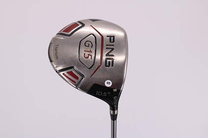 Ping G15 Driver 10.5° Stock Graphite Shaft Graphite Stiff Right Handed 44.25in