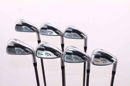 Callaway Apex Iron Set 4-PW UST Mamiya Recoil 660 Graphite Regular Right Handed 37.75in