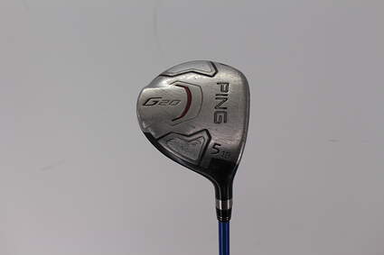Ping G20 Fairway Wood 5 Wood 5W 18° Grafalloy ProLaunch Blue 65 Graphite Regular Right Handed 42.5in