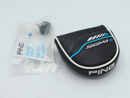 Ping Sigma 2 Mallet Putter Headcover W/ Putter Adjustment Length Tool