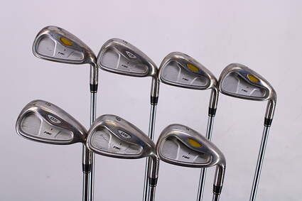 TaylorMade Rac OS Iron Set 4-PW TM T-Step 90 Steel Stiff Right Handed 38.0in