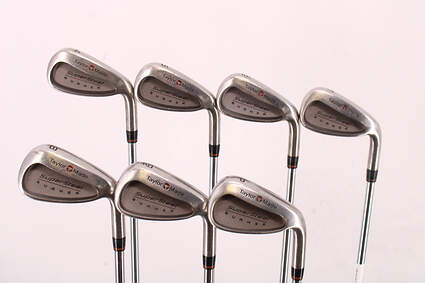 TaylorMade Supersteel Iron Set 4-PW TM S-90 Steel Stiff Right Handed 37.5in
