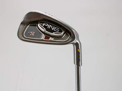 Ping i15 Single Iron 5 Iron Ping AWT Steel Stiff Right Handed Yellow Dot 38.5in