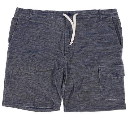 New Mens Johnnie-O Boardy Lounger Pull-On Shorts XX-Large XXL Blue (Wake) MSRP $68