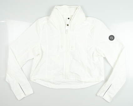 New Womens Level Wear Golf Jacket Large L White MSRP $99