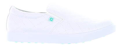 New Womens Golf Shoe Footjoy Prior Generation FJ Sport Retro Medium 6 White MSRP $90 92361