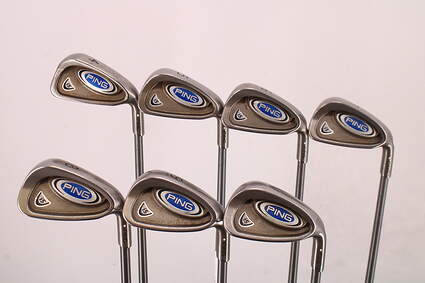 Ping i5 Iron Set 4-PW Ping TFC 100I Graphite Stiff Right Handed White Dot 39.0in