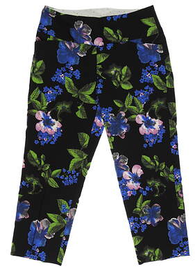 New Womens Swing Control Golf Cropped Pants 4 Miami MSRP $130 M3059SW