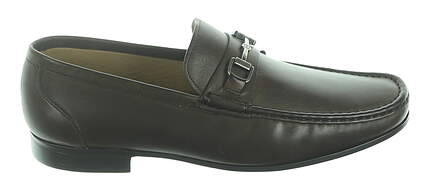 New Mens Golf Shoe Peter Millar Crown Leather Bit Loafer 10.5 Brown MSRP $300 ME0FS1