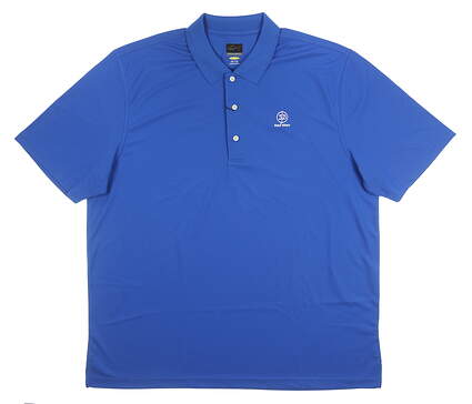 New W/ Logo Mens Greg Norman Golf Polo XX-Large XXL Blue MSRP $45 G7S3K440