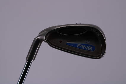 Ping G2 EZ Single Iron 4 Iron Stock Steel Shaft Steel Stiff Left Handed Red dot 39.25in