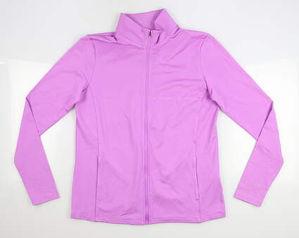 New Womens Under Armour Golf Jacket Medium M Purple MSRP $80