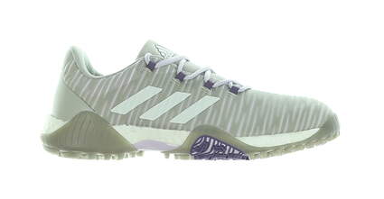 New Womens Golf Shoe Adidas Codechaos Medium 7.5 Gray/Purple MSRP $130 EE9340
