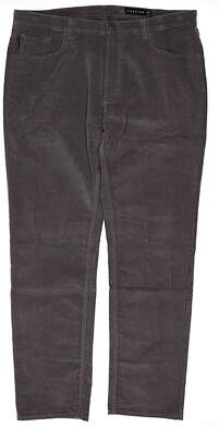 New Mens Dunning Orby Corduroy Pants 38 x34 Gray MSRP $125
