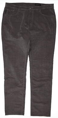 New Mens Dunning Orby Corduroy Pants 38 x32 Gray MSRP $125