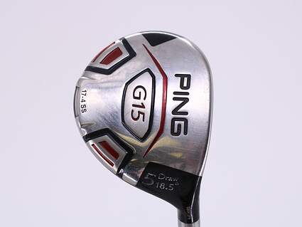 Ping G15 Draw Fairway Wood 5 Wood 5W 18.5° Ping TFC 149F Graphite Regular Right Handed 42.25in