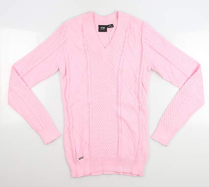 New Womens Nivo Sport Bala Sweater Small S Quiet Pink MSRP $92
