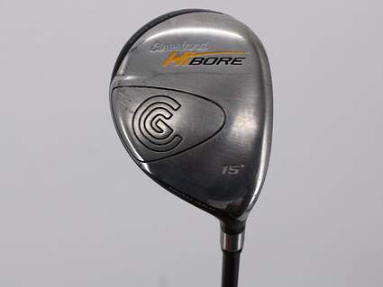Cleveland Hibore Fairway Wood 3 Wood 3W 15° Cleveland Fujikura Fit-On Gold Graphite Stiff Right Handed 43.25in
