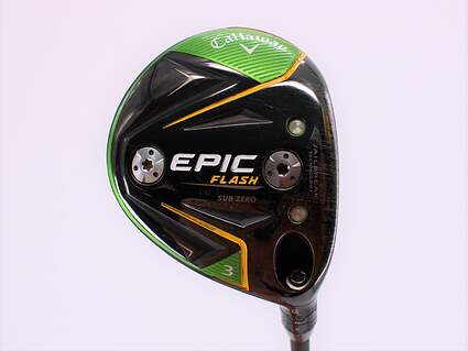 Callaway Epic Flash Sub Zero Fairway Wood 2nd Swing Golf