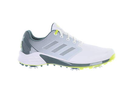 New W/O Box Mens Golf Shoe Adidas ZG21 9 White/Green MSRP $180 FX6626