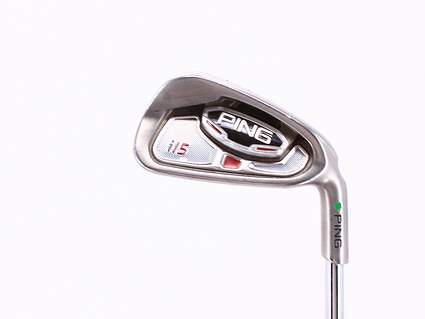 Ping i15 Single Iron 5 Iron Ping AWT Steel Regular Right Handed Green Dot 37.75in