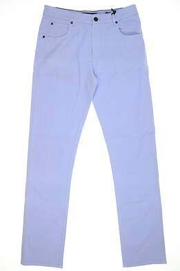 New Mens BUGATCHI Pants 40 x34 Air Blue MSRP $179 NBX650P20