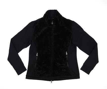 New Womens Daily Sports Frances Jacket Large L Black MSRP $190 153/423