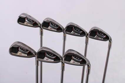 Ping G20 Iron Set 4-PW Ping TFC 169I Graphite Regular Right Handed Yellow Dot 38.0in