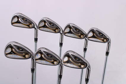 TaylorMade R7 Iron Set 4-PW TM T-Step 90 Steel Stiff Right Handed 38.5in