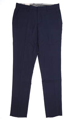 New Mens Adidas Adipure Wool Pants 34 xUn-Hemmed Navy Blue MSRP $120 CW8947