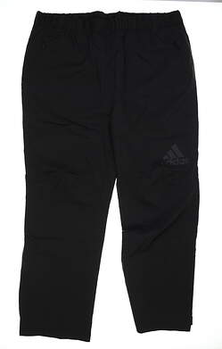 New Mens Adidas Climaproof Wind Pants XX-Large XXL x32 Black MSRP $65 AE9260