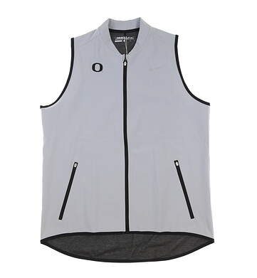 New W/ Logo Womens Nike Golf Vest Large L Gray MSRP $90 802890