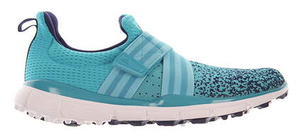 New Womens Golf Shoe Adidas ClimaCool Knit Medium 6.5 Blue MSRP $110 F33547