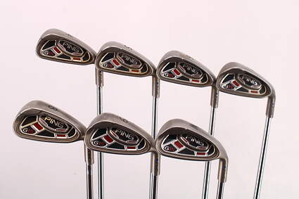 Ping G15 Iron Set 4-PW Ping AWT Steel Regular Right Handed Blue Dot 37.75in