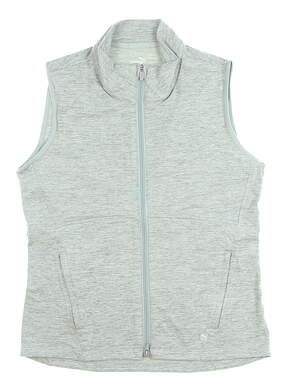 New Womens Puma W Cloudspun FZ Vest X-Large XL Gray MSRP $75 599266 02