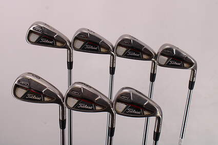 Titleist 710 AP1 Iron Set 4-PW Project X Rifle 5.5 Steel Stiff Right Handed 38.5in