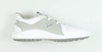 New Mens Golf Shoe Puma IGNITE FASTEN8 Medium 10 White/Silver/High Rise MSRP $120 193000-03
