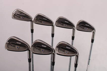 Ping S58 Iron Set 4-PW True Temper Steel Stiff Right Handed Blue Dot 37.75in