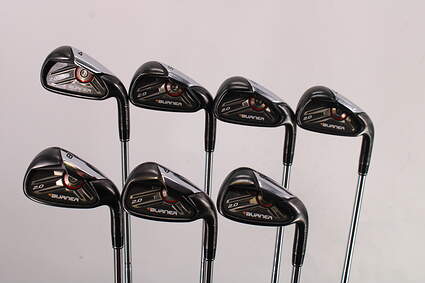 TaylorMade Burner 2.0 Iron Set 4-PW True Temper Dynamic Gold S300 Steel Stiff Right Handed 39.0in