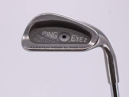 Ping Eye 2 Single Iron 8 Iron Stock Steel Shaft Steel Stiff Right Handed Black Dot 36.5in