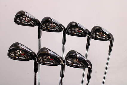 TaylorMade Burner 2.0 Iron Set 4-PW FST KBS Tour Steel Regular Right Handed 39.0in