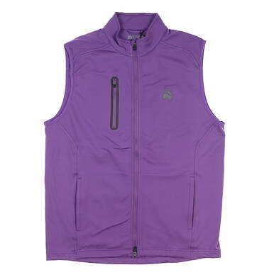 New W/ Logo Mens Level Wear The Dean Vest Medium M Purple MSRP $75 PS55L