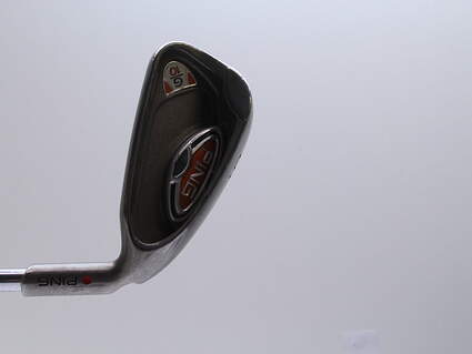 Ping G10 Single Iron 6 Iron Ping AWT Steel Stiff Right Handed Red dot 37.25in